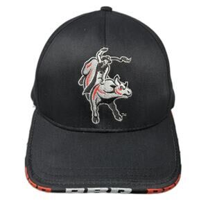 Paramount Brand Snapback Cap Black One Size Adjustable Embroidered 6 Panel